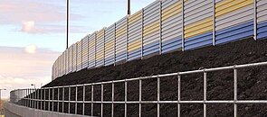 Export Lärmschutzwände Autobahn – Schottland