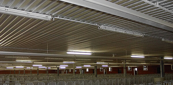 Lüftungsdecke – Schütte Aluminium