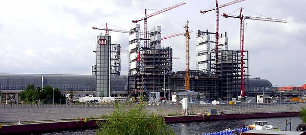 Schütte Aluminium Lärmschutz Bahnstrecke Berlin