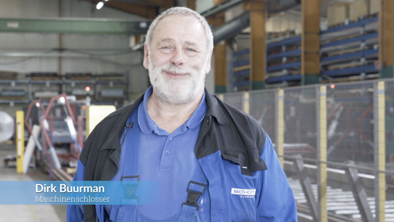 Maschinenschlosser Dirk Buurman Portrait