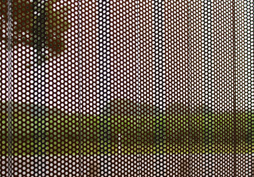 Perforated steel